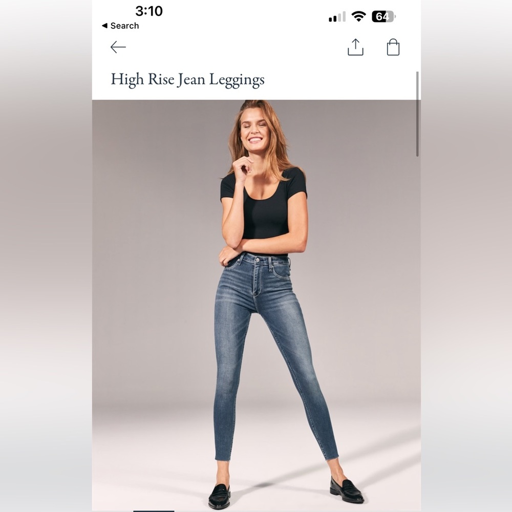 Simone high rise jean legging(long)